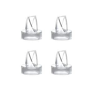 TOVVILD Duckbill Valves for S9/S10/S12 Wearable Breast Pump General Duckbill Valve Breast Pump Parts Universal Replace Valves Compatible with Electric Breastpumps Accessories (4 PCS)