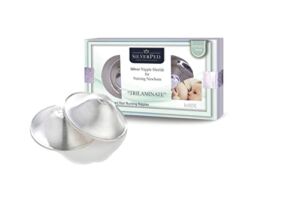 SilverPed Silver Nipple Shield, Soothe and Protect Sore Nipples, Silver Nipple Covers Breastfeeding Newborn, 2 Pieces (Large Trilaminate)