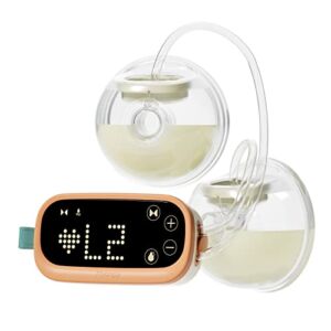 Phanpy E-Shine New Cup Wearable Hands Free Breast Pump 24 mm Flange and 20mm Insert Included