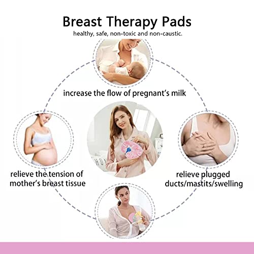 Breast Therapy Pads Breast Ice Pack, Hot Cold Breastfeeding Gel Pads, Boost Milk Let-Down with Gel Packs, Blue,2 Count… (Pink) | The Storepaperoomates Retail Market - Fast Affordable Shopping
