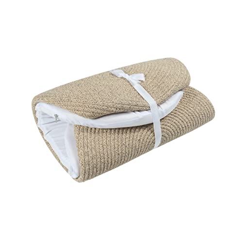 Baby Diaper Changing Basket with an Extra Pad Beige | The Storepaperoomates Retail Market - Fast Affordable Shopping