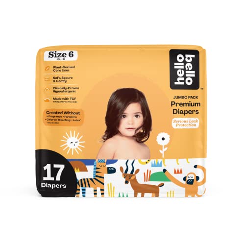 Hello Bello Baby Diapers – Size 6 – Safari – Pack of 18 | The Storepaperoomates Retail Market - Fast Affordable Shopping