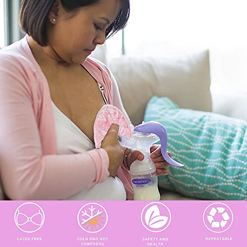 Breast Therapy Pads Breast Ice Pack, Hot Cold Breastfeeding Gel Pads, Boost Milk Let-Down with Gel Packs, Blue,2 Count… (Pink) | The Storepaperoomates Retail Market - Fast Affordable Shopping