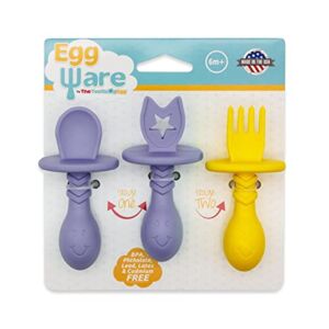 Eggware in Lavender from The Teething Egg