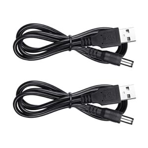 Power Cord Replacement for Duoglider, Graco Swing, Duetsoothe, Simple Sway, Glider LX Baby Swing, 5V Charger Cable 2-Pack