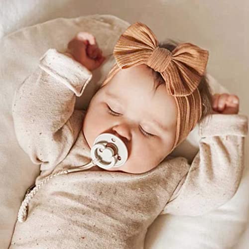 Pack of 10, Baby Girls Headbands with Bows Handmade Hair Accessories Stretchy Hairbands for Newborn Infant Toddler | The Storepaperoomates Retail Market - Fast Affordable Shopping