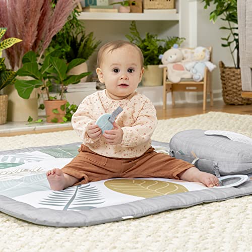 Ingenuity Sprout Spot Baby Milestone Tummy Time Activity Mat and Play Gym Unisex Ages 0+ Months 40 x 40 Inches | The Storepaperoomates Retail Market - Fast Affordable Shopping