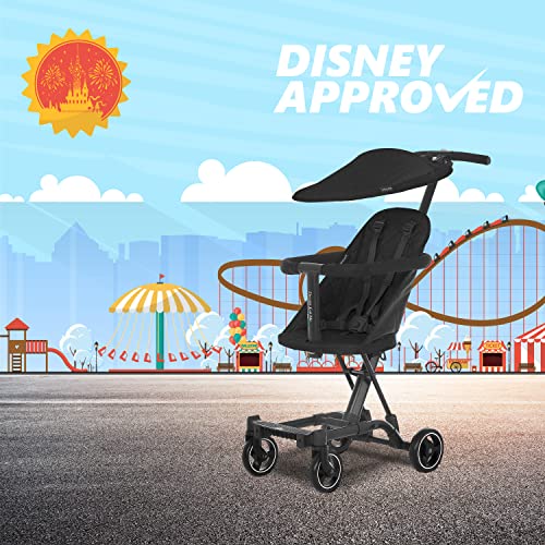 Dream On Me Lightweight and Compact Coast Rider Stroller with Canopy Included and One-Hand Easy Fold, Adjustable Handles and Soft-Ride Wheels, Black | The Storepaperoomates Retail Market - Fast Affordable Shopping