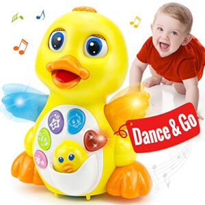 Baby Toys 6 to 12 Months Dancing Music Light Toys for 1 + Year Old Girl Boy, 9 6 Month Old Baby Toys 12-18 Months 3-6 Months, 1 Year Old Toys for 1 Year Old Girl Boy Gifts, Baby Crawling Infant Toys