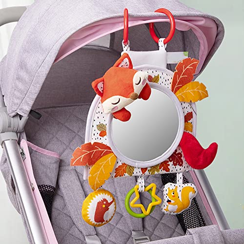 Baby’s Activity Hanging Toy with in-Sight Car Mirror for car seat, Stroller, Crib and Tummy time (Owl) | The Storepaperoomates Retail Market - Fast Affordable Shopping
