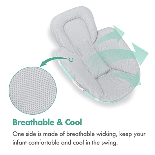 Infant Insert, Cool Mesh Fabric Newborn Insert Compatible with 4Moms MamaRoo and RockaRoo Swing, Soft and Breathable with Head and Body Support | The Storepaperoomates Retail Market - Fast Affordable Shopping