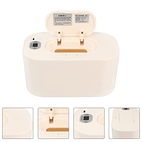 Healifty Baby Wipe Warmer Portable Baby Wet Wipes Dispenser Diaper Wipe Warmer for Home Car Vehicle Beige | The Storepaperoomates Retail Market - Fast Affordable Shopping
