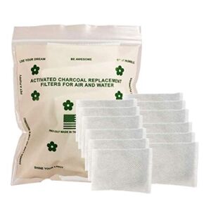 Green Piece – Overstuffed – 12 Pack of All Natural Baby Diaper Pail Deodorizer (Pack of 12 Air Filter Refills)