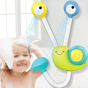 Dwi Dowellin Bath Toys for Baby Toddlers, Upgrade Electric Shower Baby Bath Toys Double Sprinkler Bathtub Tub Water Toys for Kids Preschool Child 18 Months and up