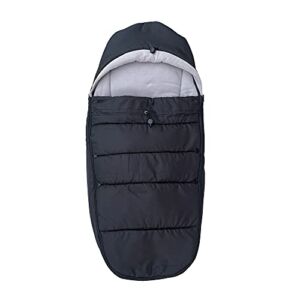 Universal Baby Stroller Accessories Footmuff ,Winter sleeping bag compatible with babyzen YOYO2 strollers (Black)