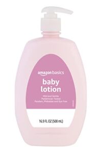 Amazon Basics Baby Lotion, Mild & Gentle, 16.9 Fluid Ounce, 1-Pack (Previously Solimo)