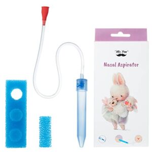 Baby Nasal Aspirator with 3 Extra Hygiene Filters, Baby Nose Sucker, Nose Sucker for Baby, Baby Nose Cleaner, Nasal Aspirator for Baby