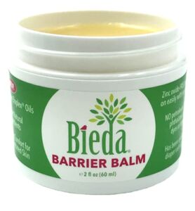 Bieda Barrier Balm | Soothing Adult Diaper cream with natural ingredients for incontinence and bed sores. Zinc Oxide Free Barrier Glides on easily with no sticky residue. Soothing comfort for raw and irritated skin.