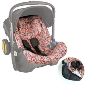 Ukje I Cover for Doona Car Seat Stroller I CPSC Compliant I Handmade in Europe I Thick Breathable Cotton Fabric I Compatible with Donna Stroller, Doona Car Seat Stroller, Doona Car Seat Cover