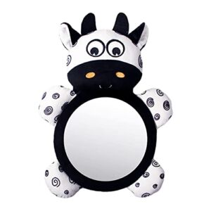 YIJU Baby Observation Mirror Back View Mirror Rear Facing Mirror Reverse-Direction, Cow