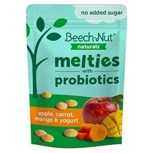 Beech-Nut MELTIES PROBIOTIC APPLE CARROT MANGO,Orange