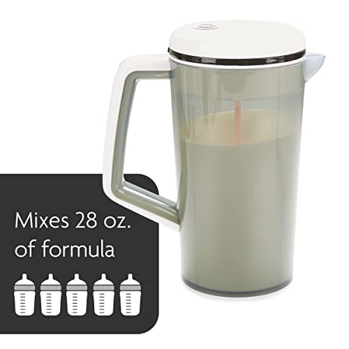 Baby Brezza One Step Motorized Baby Formula Mixer Pitcher – No Air Bubble Electric Mixing For Infant Formula Powder For Baby Bottles – Large Capacity, Mix 28oz Of Formula – Portable For Travel | The Storepaperoomates Retail Market - Fast Affordable Shopping