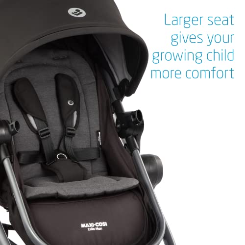 Maxi-Cosi Zelia™²Max 5-in-1 Modular Travel System, Baby Travel System, Infant car seat, Stroller and car seat Combo, Essential Black | The Storepaperoomates Retail Market - Fast Affordable Shopping