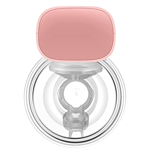 Wearable Breast Pump Hands Free, SINLEISI Portable Double Electric Breast Pump, Quiet Pain Free Strong Breastfeeding Pump Strong Suction with 2 Mode & 5 Levels, 24mm (2PCS) (Pink) | The Storepaperoomates Retail Market - Fast Affordable Shopping