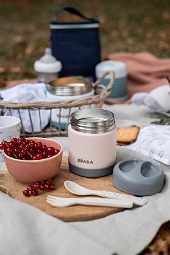 BEABA Stainless Steel Straw Sippy Cup and BEABA Stainless Steel Insulated Food Jar | The Storepaperoomates Retail Market - Fast Affordable Shopping