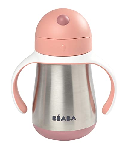 BEABA Stainless Steel Straw Sippy Cup and BEABA Stainless Steel Insulated Food Jar | The Storepaperoomates Retail Market - Fast Affordable Shopping