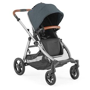 Contours Legacy Stroller – Single-to-Double Convertible Design – Washed Teal