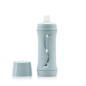 Non Squeeze, No Mess Baby Food Bottle (Duck Egg Blue)