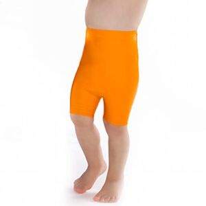 Reusable Swim Diaper, The ONLY Leakproof, Sand-Proof Swim Diaper for Babies & Toddlers, Boys & Girls, Skin-Safe Silicone, Perfect for Pools, Ocean & Beach, Fits Toddlers 19-29 pounds, Orange