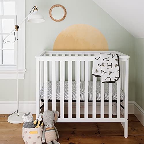 Burt’s Bees Baby – Fitted Mini Crib Sheet for Portable Playard or Travel Crib, 100% Organic Cotton | The Storepaperoomates Retail Market - Fast Affordable Shopping