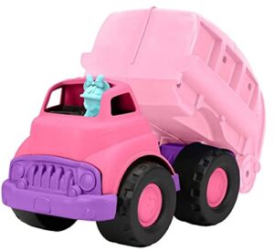 Green Toys Disney Baby Exclusive Minnie Mouse Recycling Truck – Pretend Play, Motor Skills, Kids Toy Vehicle. No BPA, phthalates, PVC. Dishwasher Safe, Recycled Plastic, Made in USA.