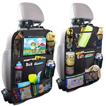 Tianle Backseat Car Organizer – Premium Car Organizer with 10″ Table Holder, 9 Pockets, Road Trip Essentials for Kids Toddlers, Travel Accessories (2 Pack) | The Storepaperoomates Retail Market - Fast Affordable Shopping