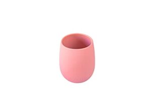 lunchley Tiny Cup (Powder Pink) – 100% Silicone Training Cup | Unbreakable – Plastic Free – Training Cup for Infants/Toddler – 4 months+