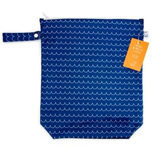 Wet Bag by BBLittles | Baby Cloth Diapers | Swimsuits | Breast Pump Parts | Gym Clothes | Travel | Toiletry Bag | Waterproof |Wet Dry Bag Keeps Things Dry. Keep in Your Diaper Bag or Purse.
