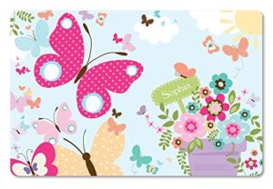 Personalized Placemat for Kids, Butterflies – I See Me!