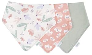 Easy Eater 3-Pack Baby Bandana Cotton Drool Bib for Eating or Teething – Posy