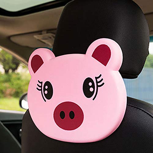 Mhuan Car Table Tray for Backseat Foldable Multi-Function Portable Table Tray Holder Stand Drink and Food Eating Organizer Cute Cartoon Automobile Accessories for Kids Adult, Pink Pig | The Storepaperoomates Retail Market - Fast Affordable Shopping