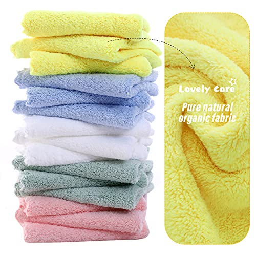 15 Pack Ultra Soft Baby Bath Washcloths, Gentle on Sensitive Skin for Face and Body, Plush, Super Absorbent Wash Clothes for Girls and Boys, 10″ by 10″ by Lovely Care | The Storepaperoomates Retail Market - Fast Affordable Shopping