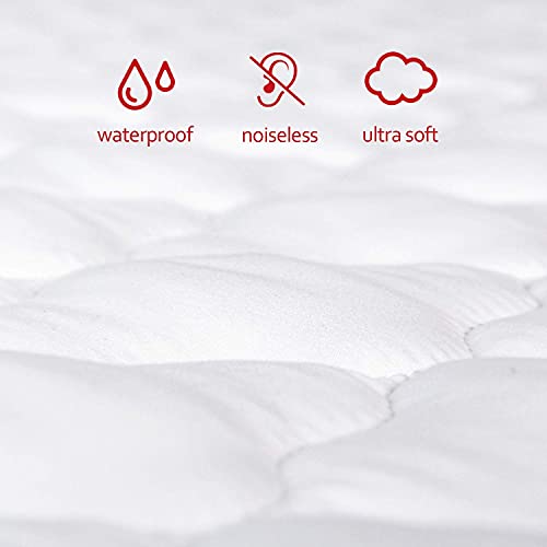 Pack N Play Mattress Pad Cover 100% Waterproof, Pack N Play Fitted Sheet, 100% Cotton | The Storepaperoomates Retail Market - Fast Affordable Shopping