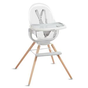 Munchkin 360° Cloud Baby High Chair with Clear Seat and 360° Swivel