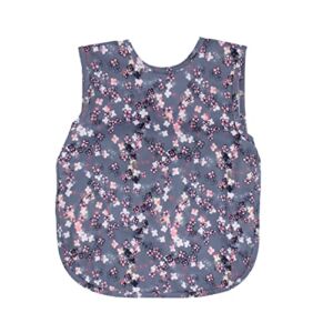 BapronBaby Ditsy Floral Bapron – Soft Waterproof Stain Resistant Bib – Machine Washable – 6m – 5yr – (Sz Baby/Toddler 6m-3T)