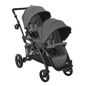 Contours Options Elite V2 Double Stroller – Charcoal Grey