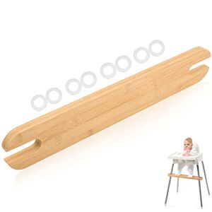 Impresa Bamboo Foot Rest for IKEA High Chair Accessories – High Chair Foot Rest To Increase Your Baby’s Comfort While Eating – Impresa Wooden Foot Rest Compatible with IKEA Antilop High Chair and More