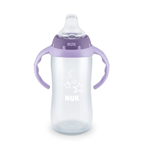 NUK Learner Cup, 10 Ounce, 2 Pack (Tritan Purple Star) | The Storepaperoomates Retail Market - Fast Affordable Shopping