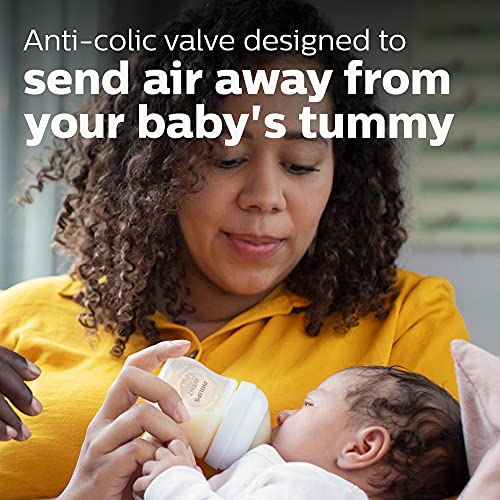 Philips AVENT Natural Baby Bottle with Natural Response Nipple, Clear, 4oz, 4pk, SCY900/04 | The Storepaperoomates Retail Market - Fast Affordable Shopping
