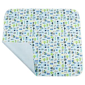 ReUseLife Large Waterproof Cotton Flannel Diaper Changing Mat Pad,31.5 X 26.5 Inch (Car)
